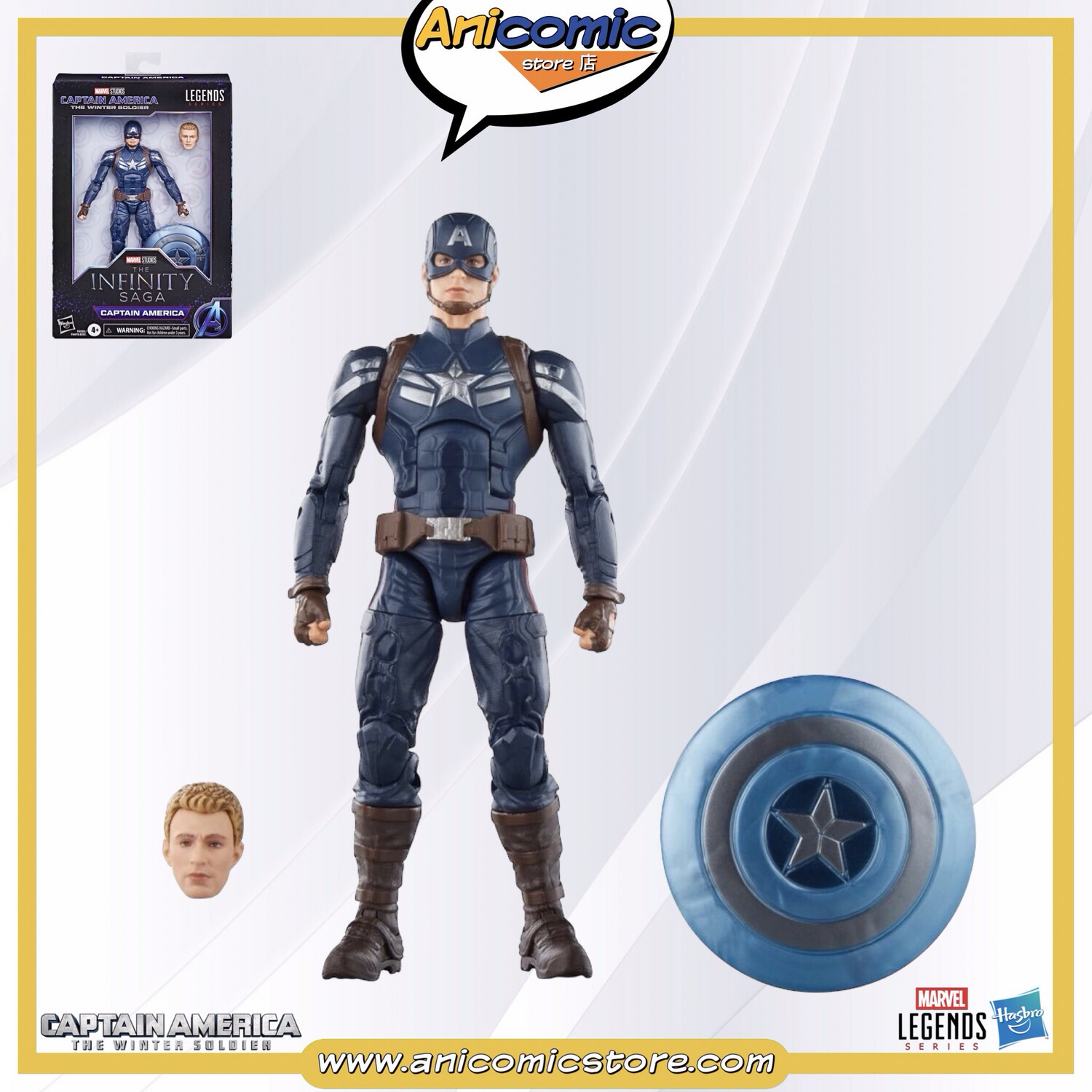 Marvel Legends Capitán América - Captain America: The Winter Soldier