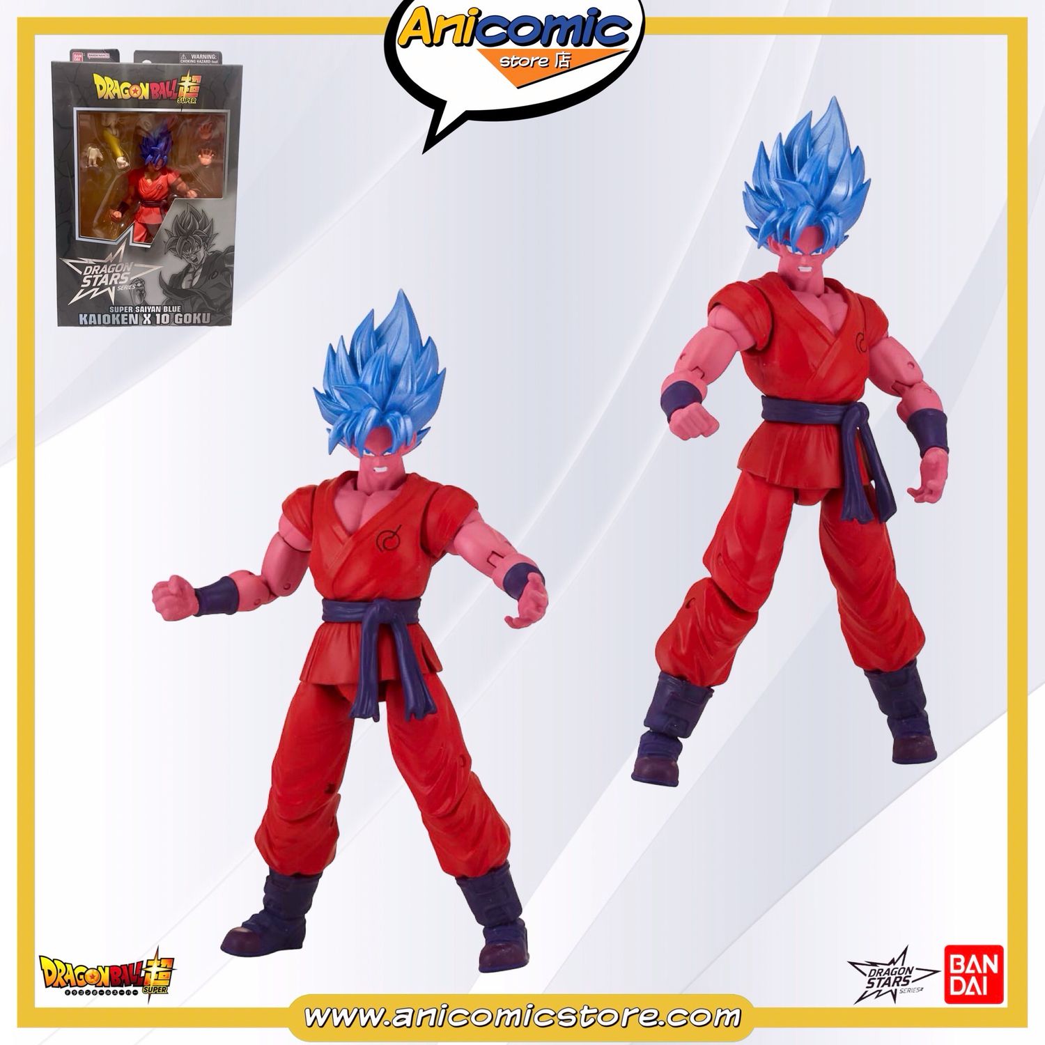 Dragon Stars Goku Super Saiyan Blue Kaioken x10 - Dragon Ball Super