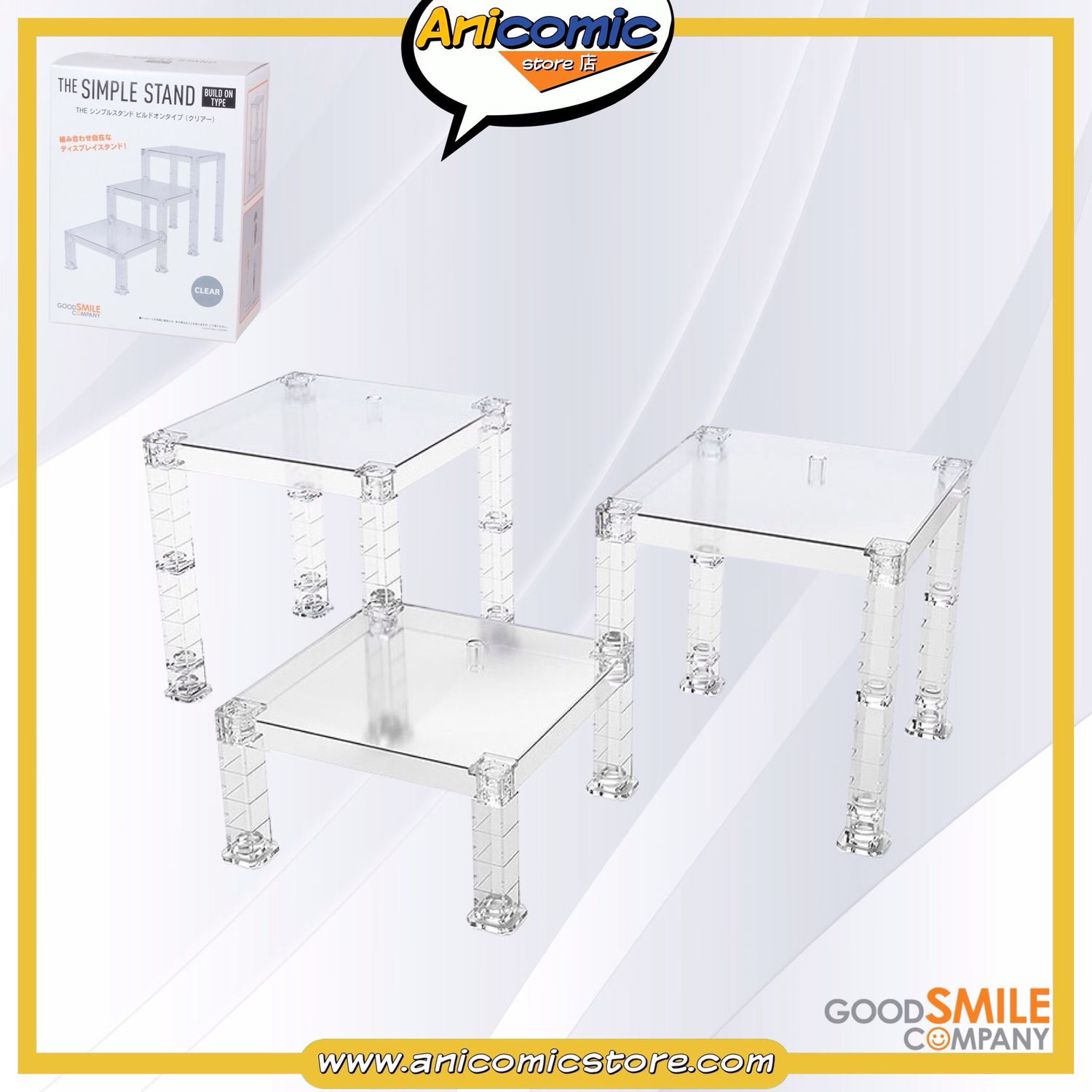 The Simple Stand: Build-On Type (Translucent)