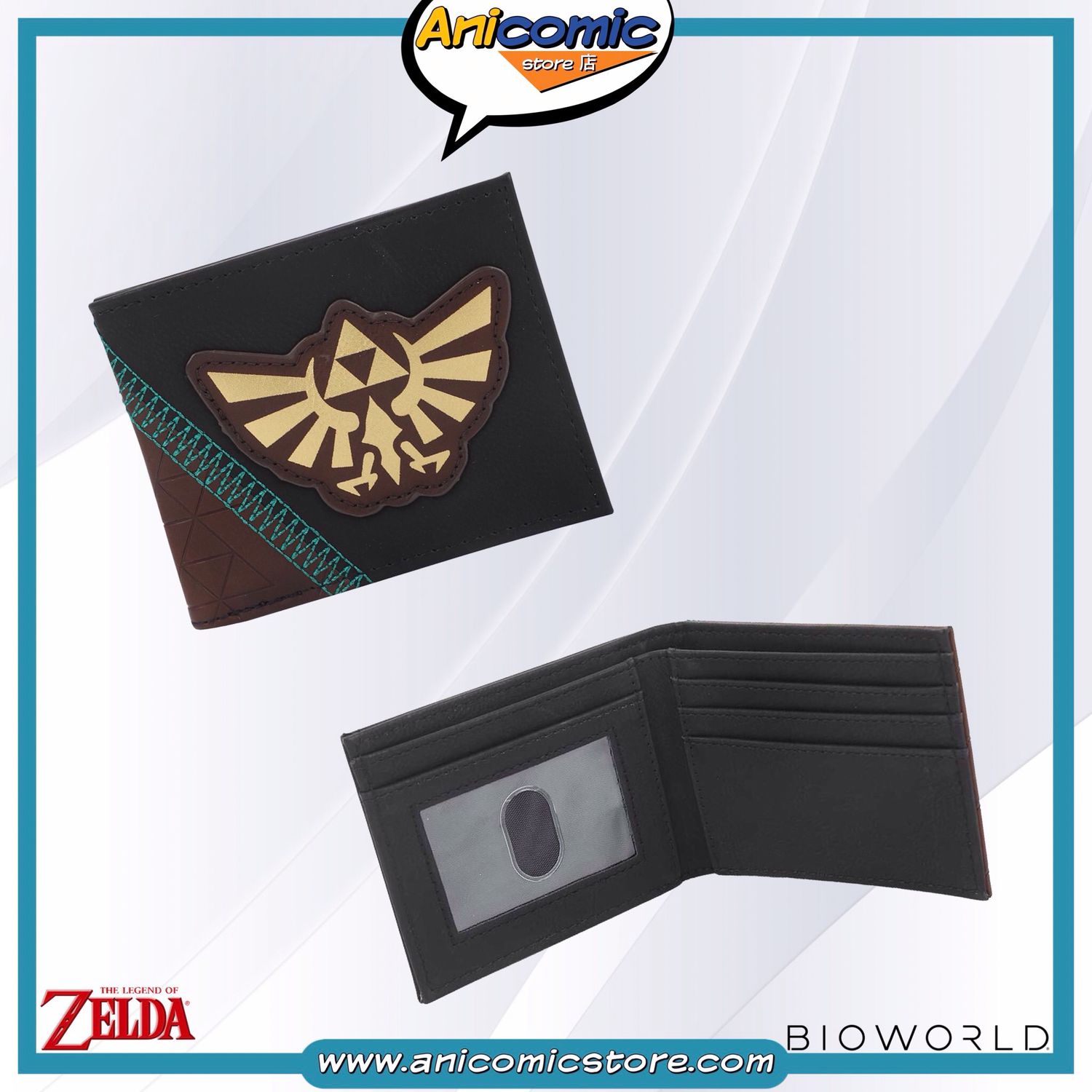Billetera Escudo Hyrule