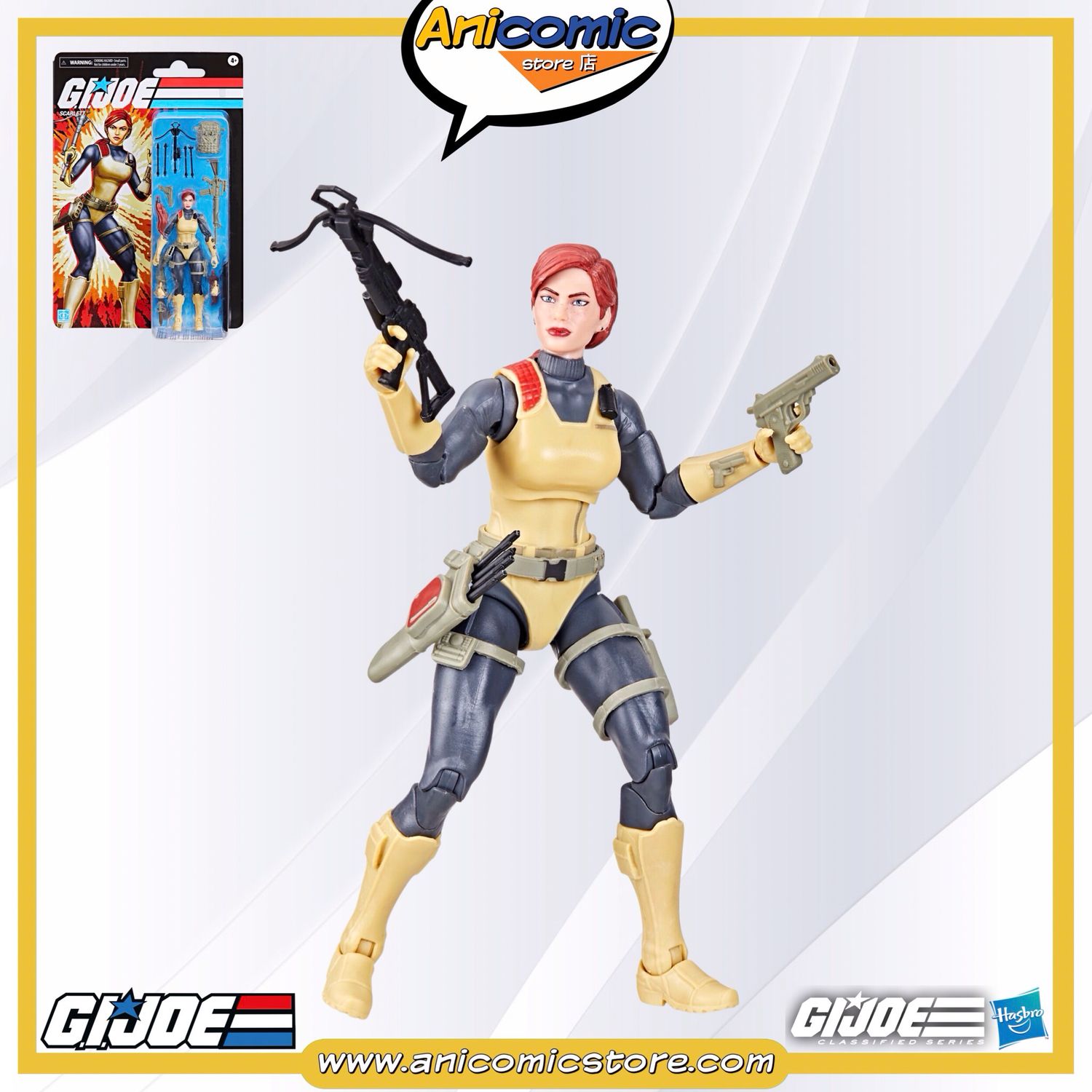 G.I. Joe Classified Series Retro Scarlett