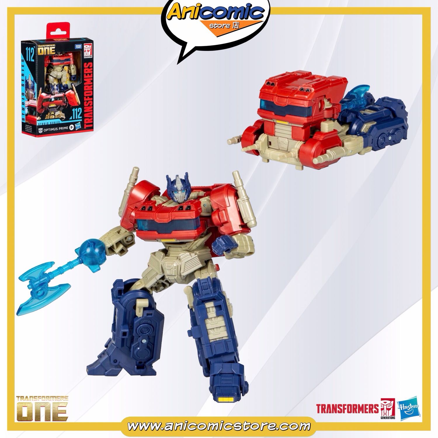 Transformers Generations Deluxe Optimus Prime - Studio Series: Transformers One