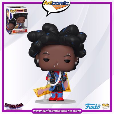 Funko Pop Spider-punk unmasked - Spiderman: Across The Spider-verse