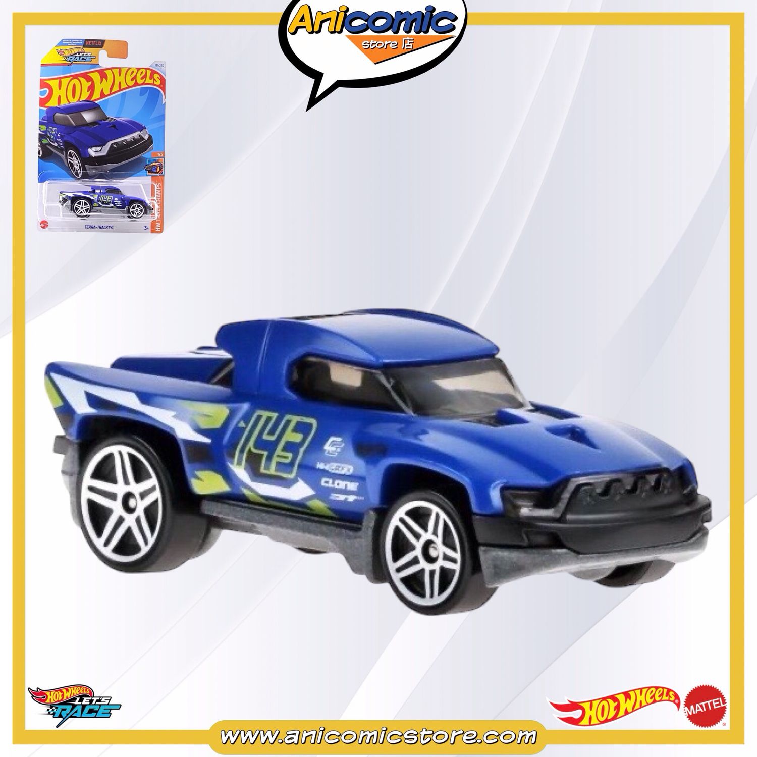 Hot Wheels Terra-Tracktyl - Let&#39;s Race