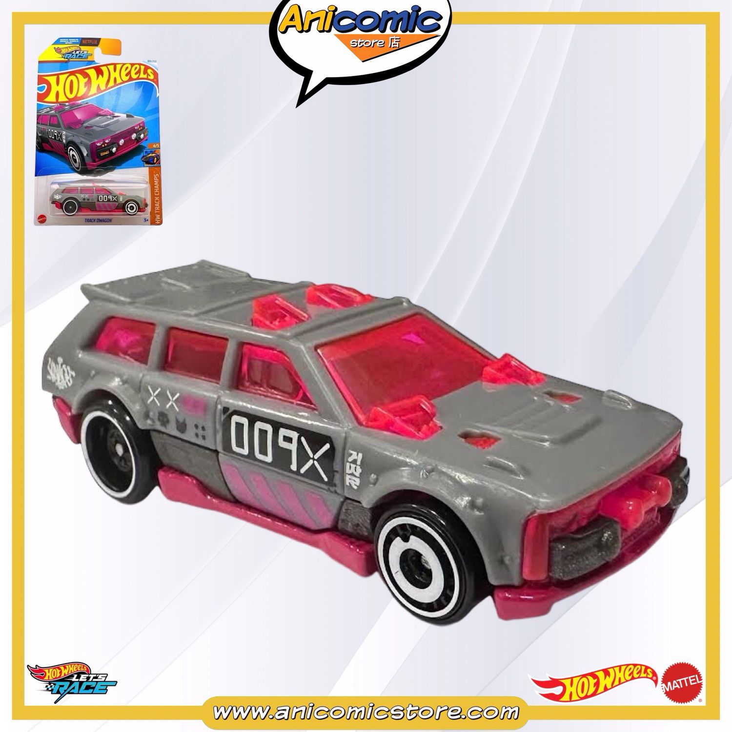 Hot Wheels Track Dwagon - Let&#39;s Race
