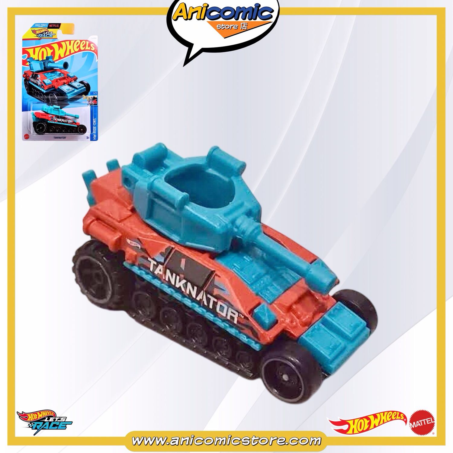 Hot Wheels Tanknator - Let&#39;s Race