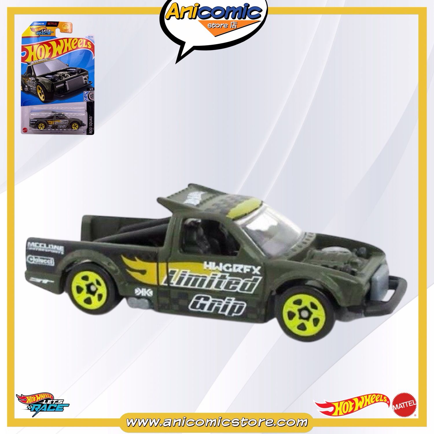Hot Wheels Limited Grip - Let&#39;s Race