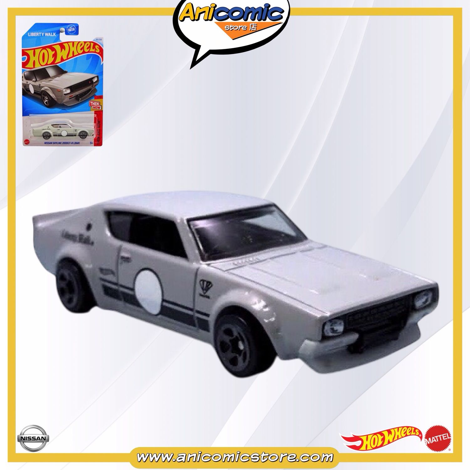 Hot Wheels Nissan Skyline 2000GT-R LBWK