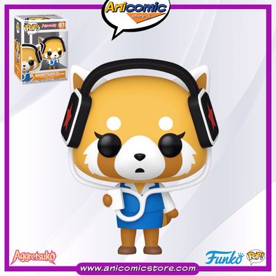 Funko Pop Aggretsuko with Headphones
