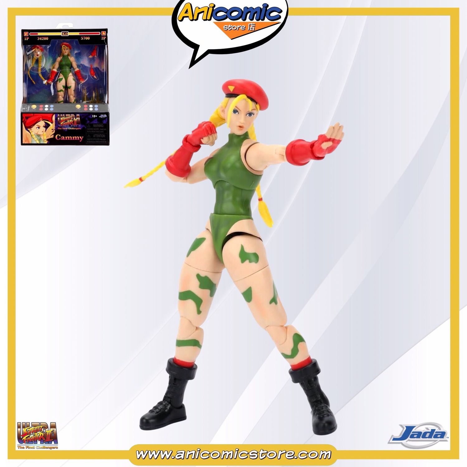 Jada Toys Cammy - Ultra Street Fighter II