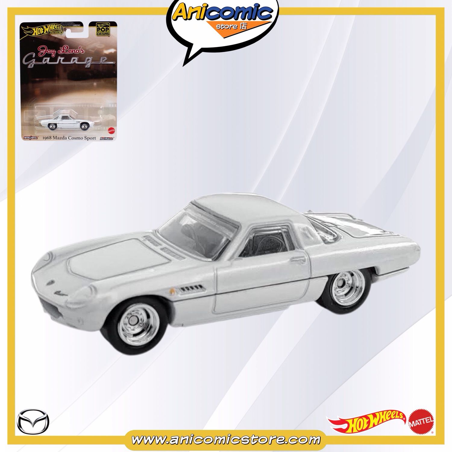 Hot Wheels Premium 1986 Mazda Cosmo Sport - Jay Leno&#39;s Garage