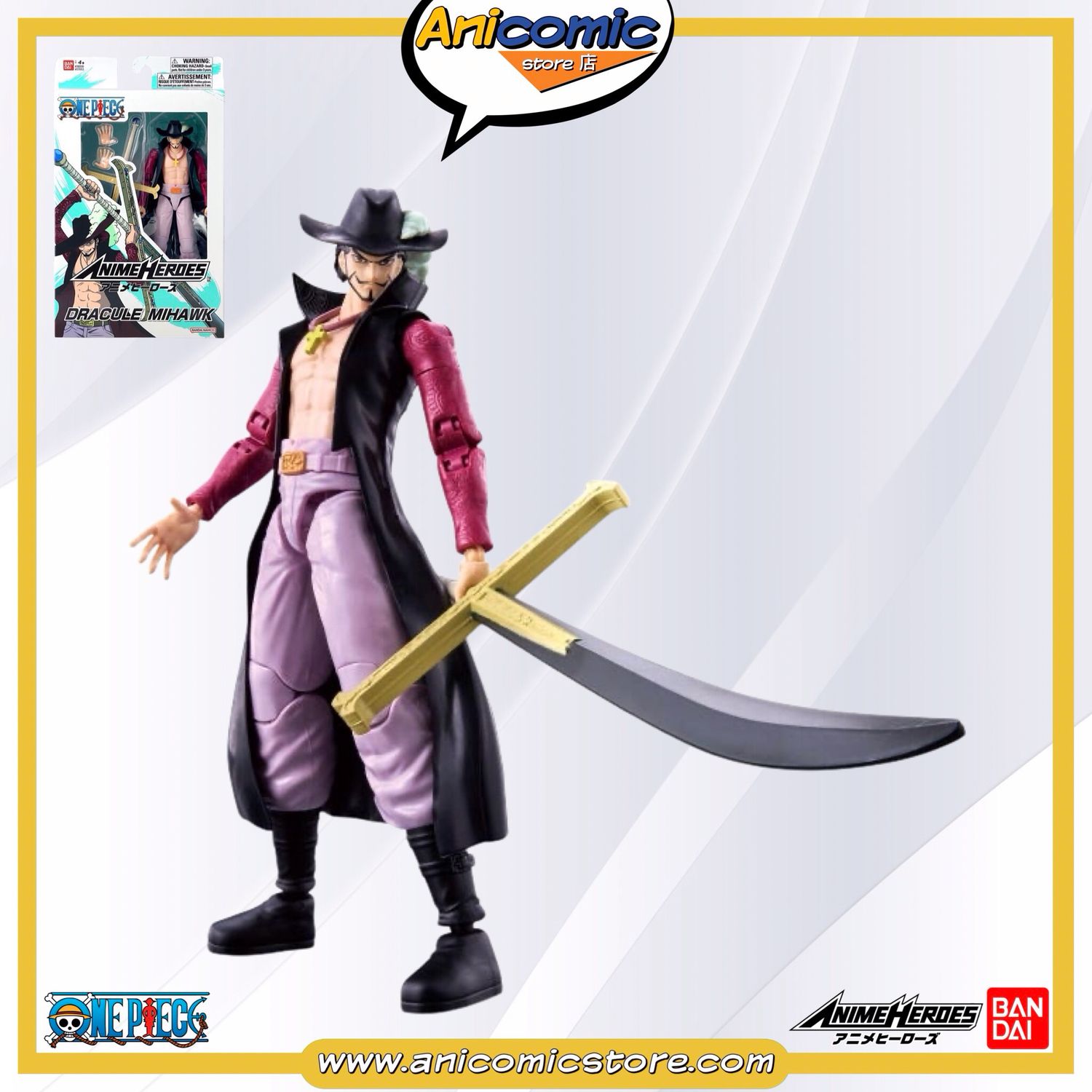 Anime Heroes Dracule Mihawk