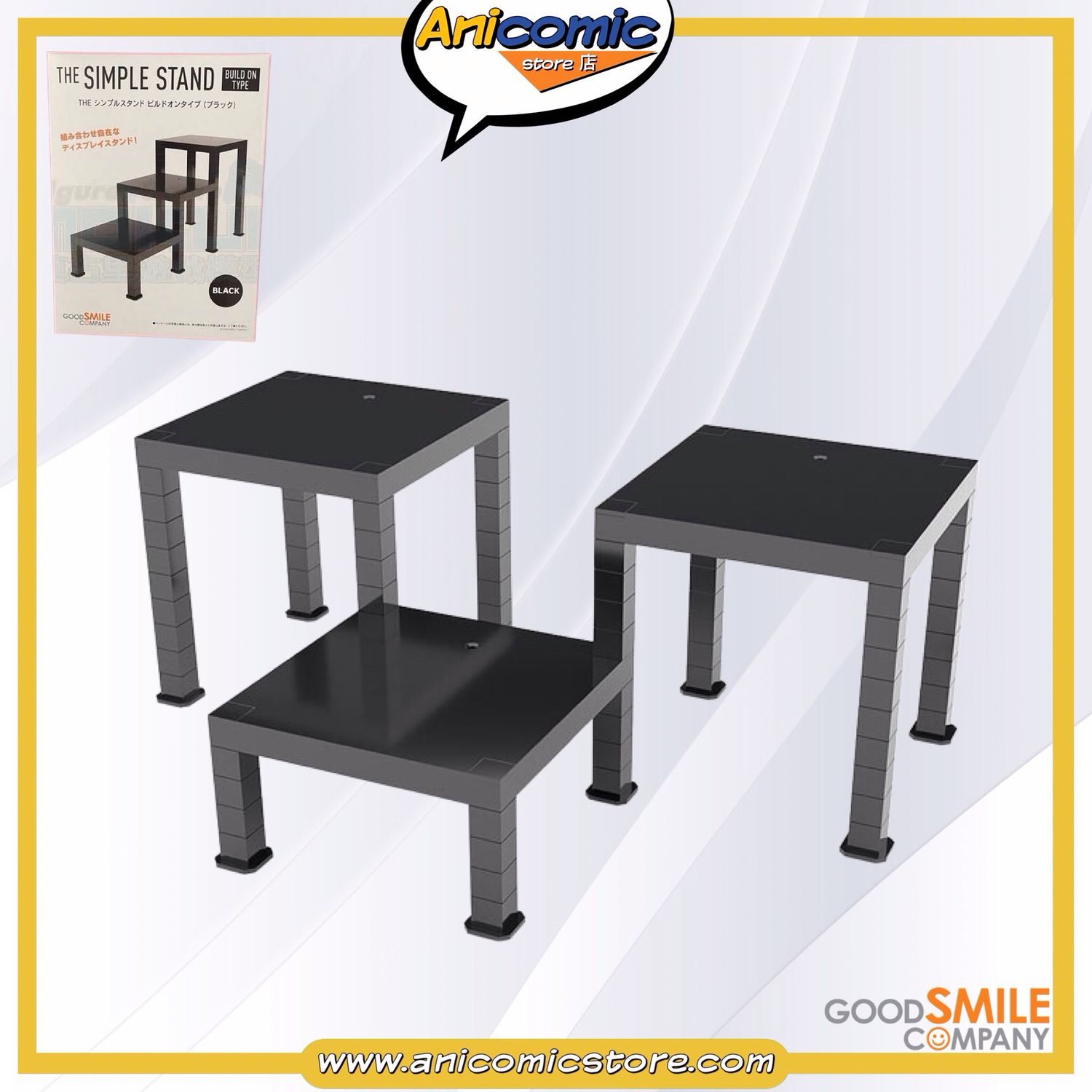 The Simple Stand: Build-On Type (Black)