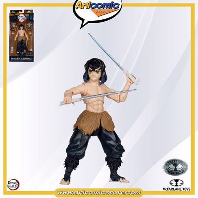 McFarlane Toys Inosuke Hashibira unmasked - Platinum Edition