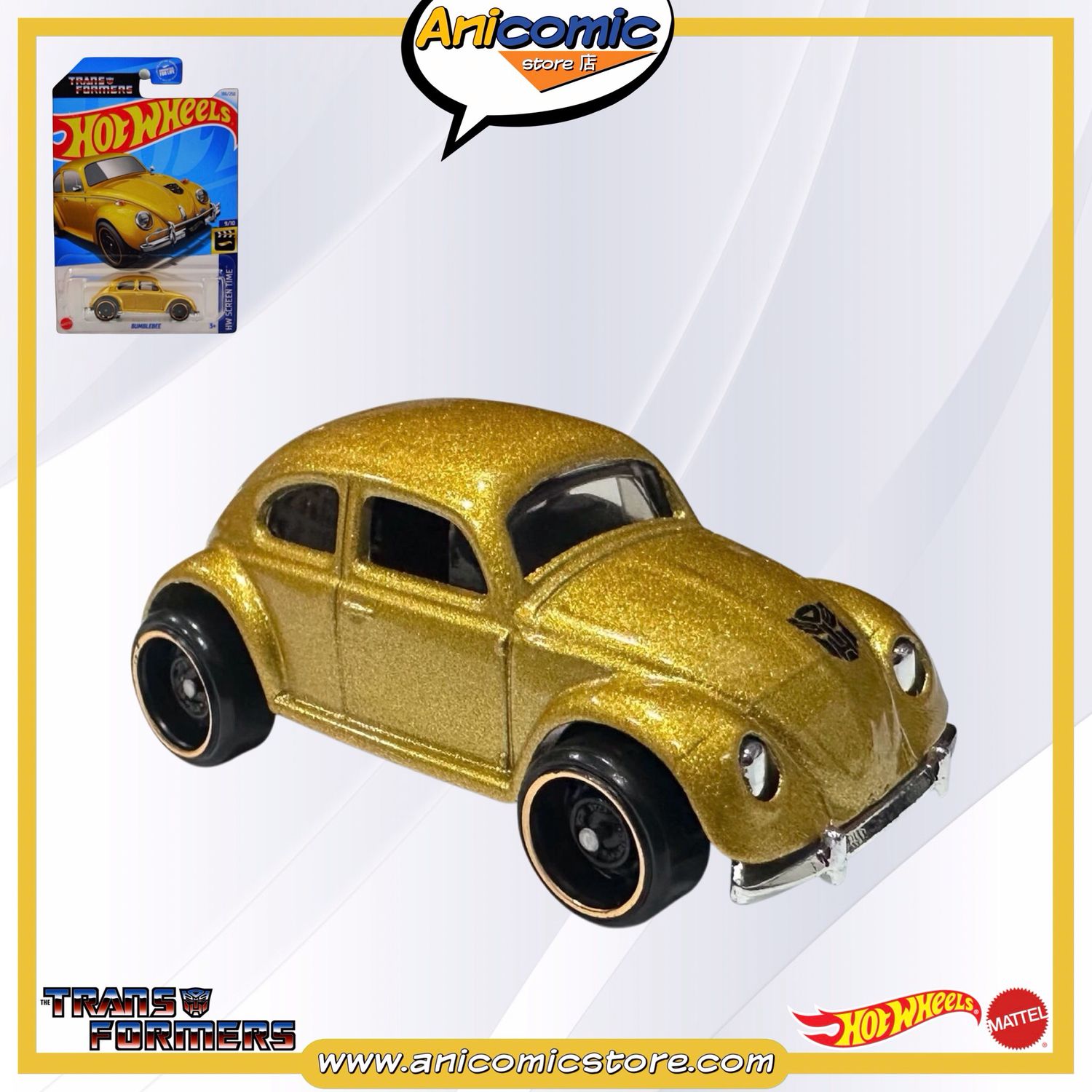 Hot Wheels Bumblebee (Gold) - Transformers