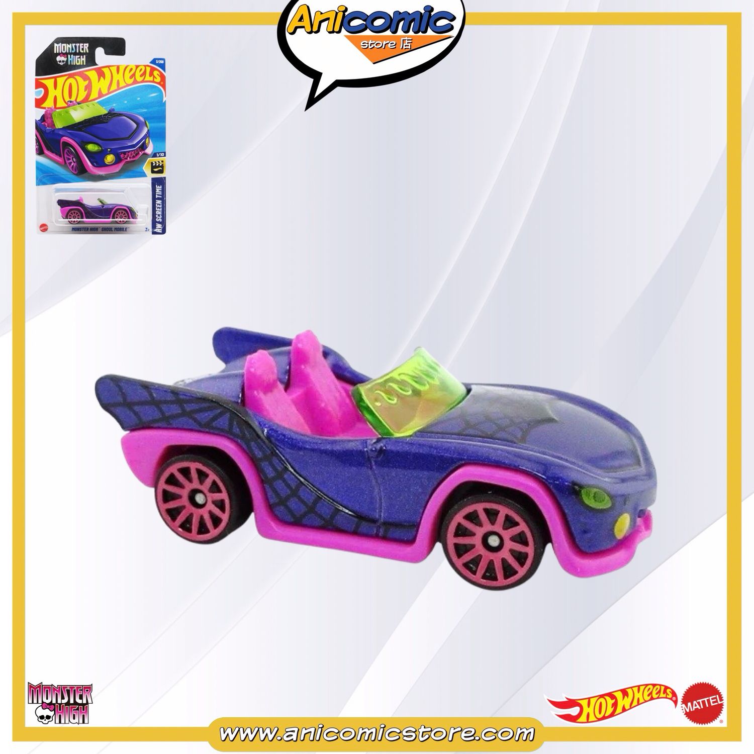 Hot Wheels Ghoul Mobile - Monster High
