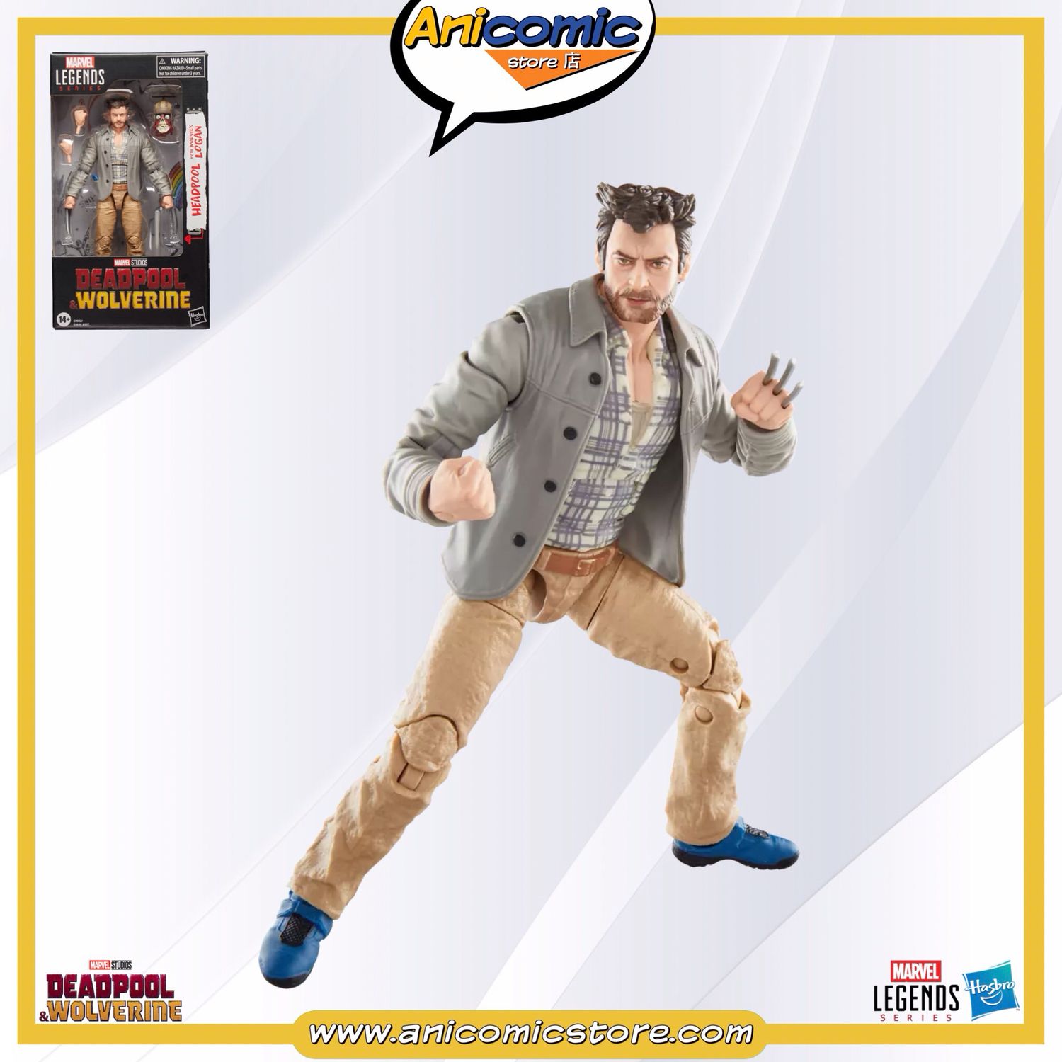 Marvel Legends Logan and Headpool - Deadpool &amp; Wolverine