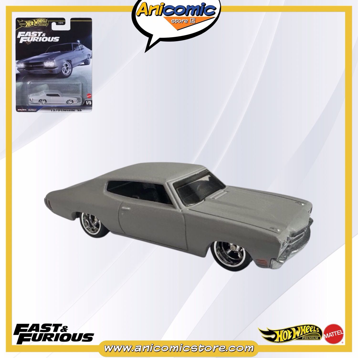 Hot Wheels Premium 1970 Chevelle SS - Fast &amp; Furious