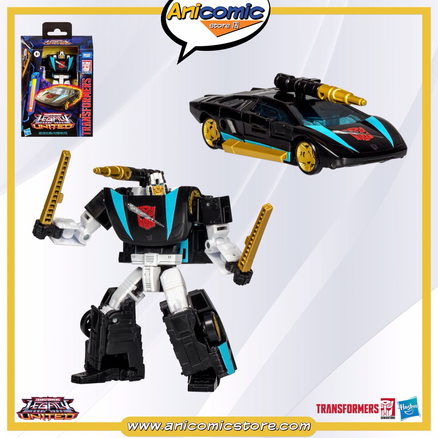 Transformers Generations Deluxe Armada Wheeljack - Legacy United