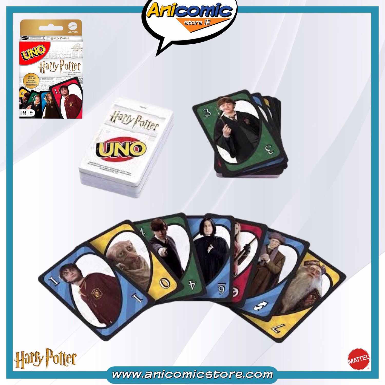 Juego de Cartas UNO Harry Potter