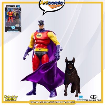 McFarlane Toys Batman &amp; Ace the Bat-Hound Silver Age - Platinum Edition