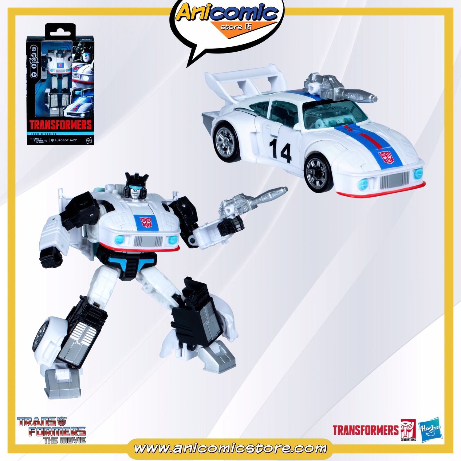 Transformers Generations Deluxe Jazz - Studio Series: Transformers The Movie