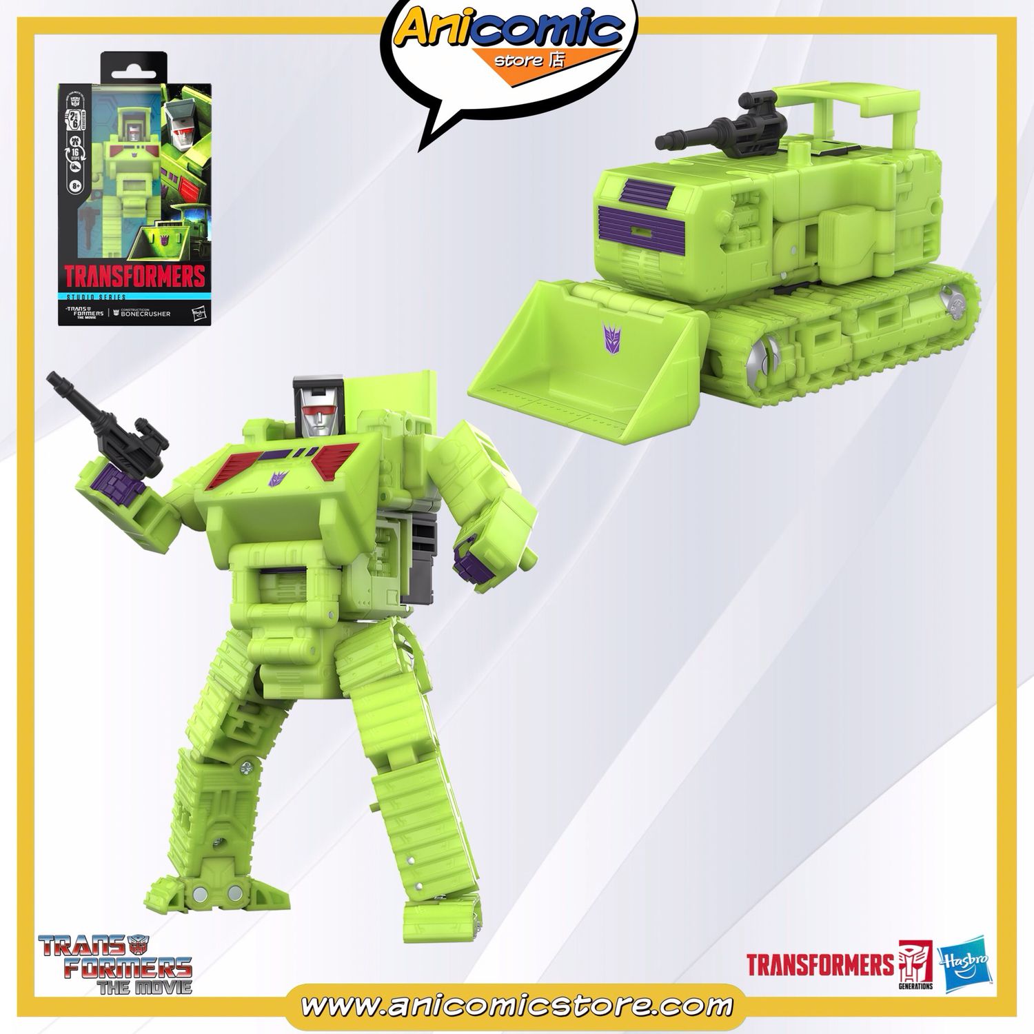 Transformers Generations Deluxe Bonecrusher - Studio Series: Transformers The Movie