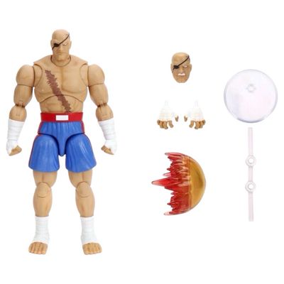 Jada Toys Deluxe Sagat - Ultra Street Fighter II
