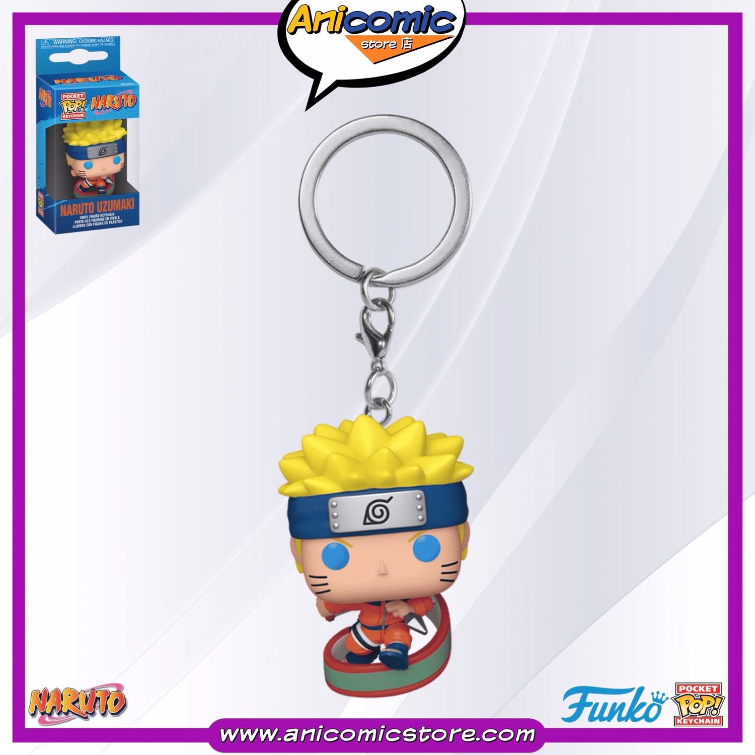 Funko Pop Keychain Naruto Uzumaki