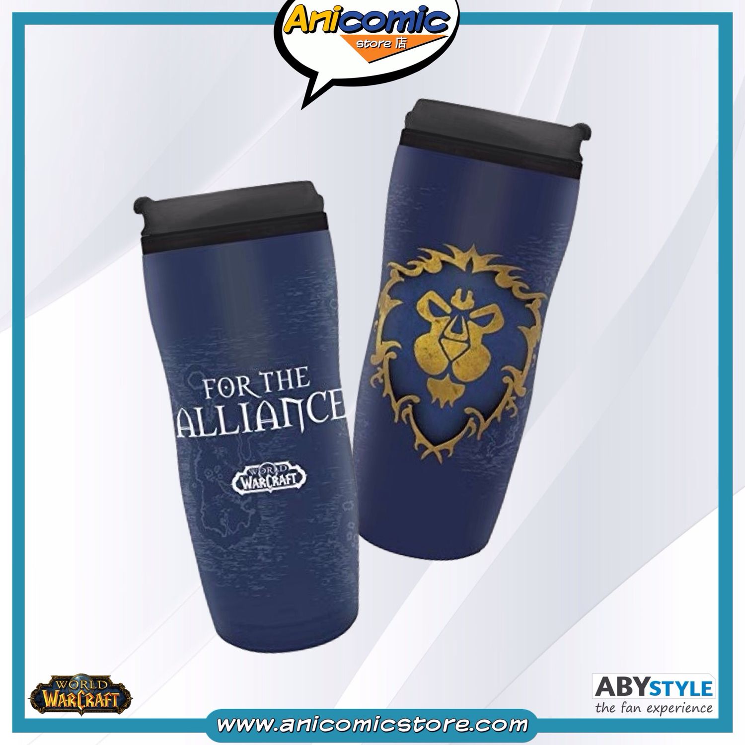 Travel mug WOW Alianza
