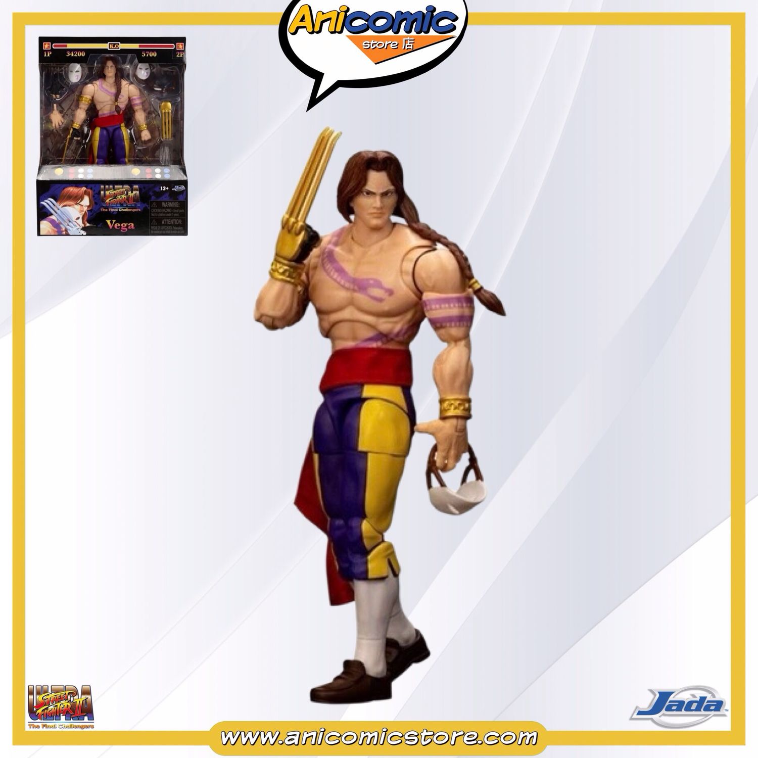 Jada Toys Vega - Ultra Street Fighter II