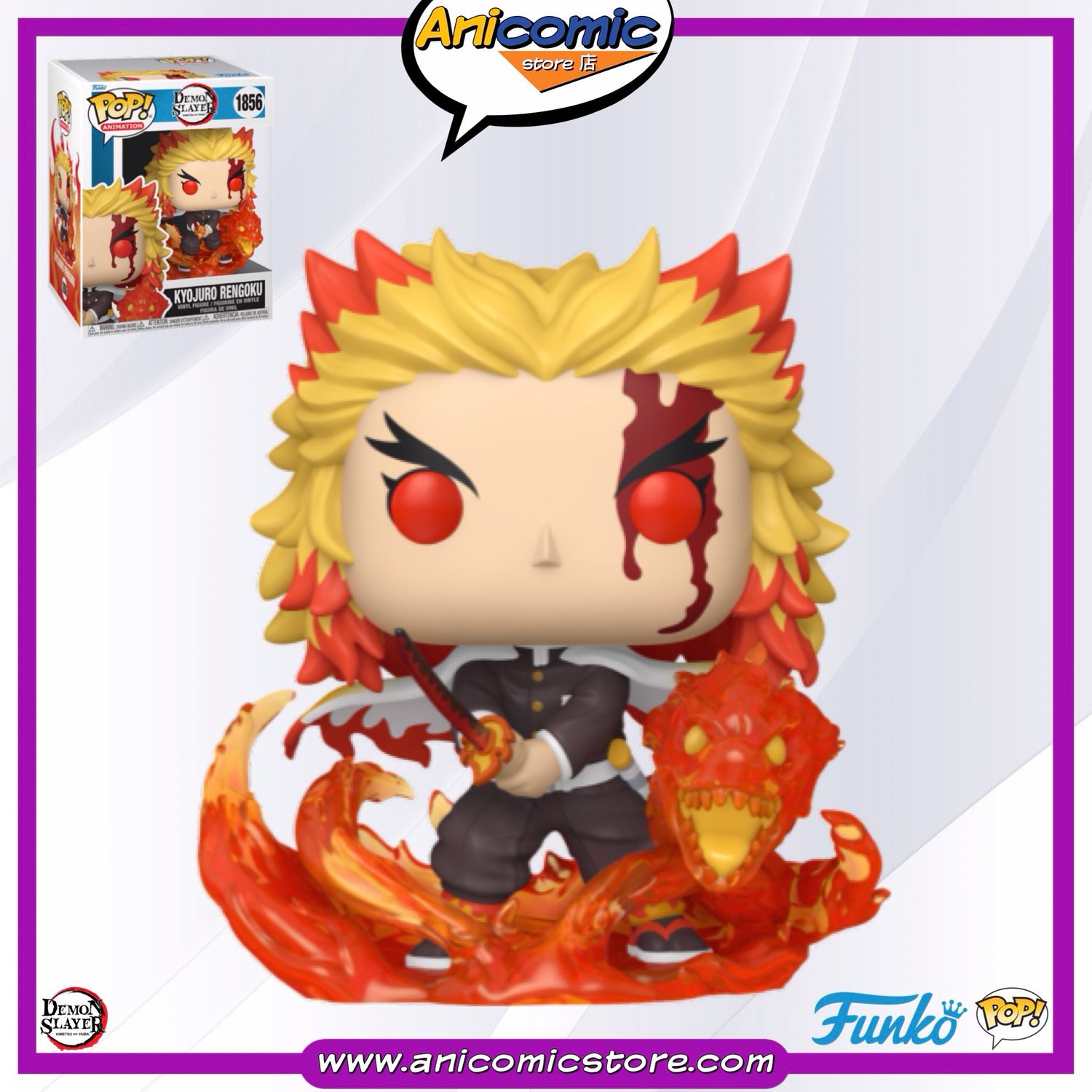Funko Pop Premium Kyojuro Rengoku 9th form