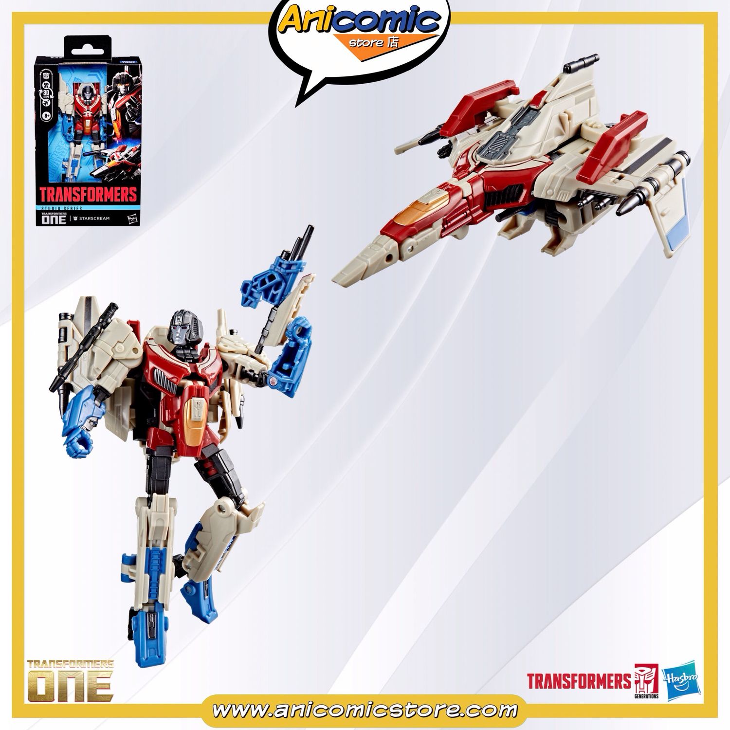 Transformers Generations Deluxe Starscream - Studio Series: Transformers One