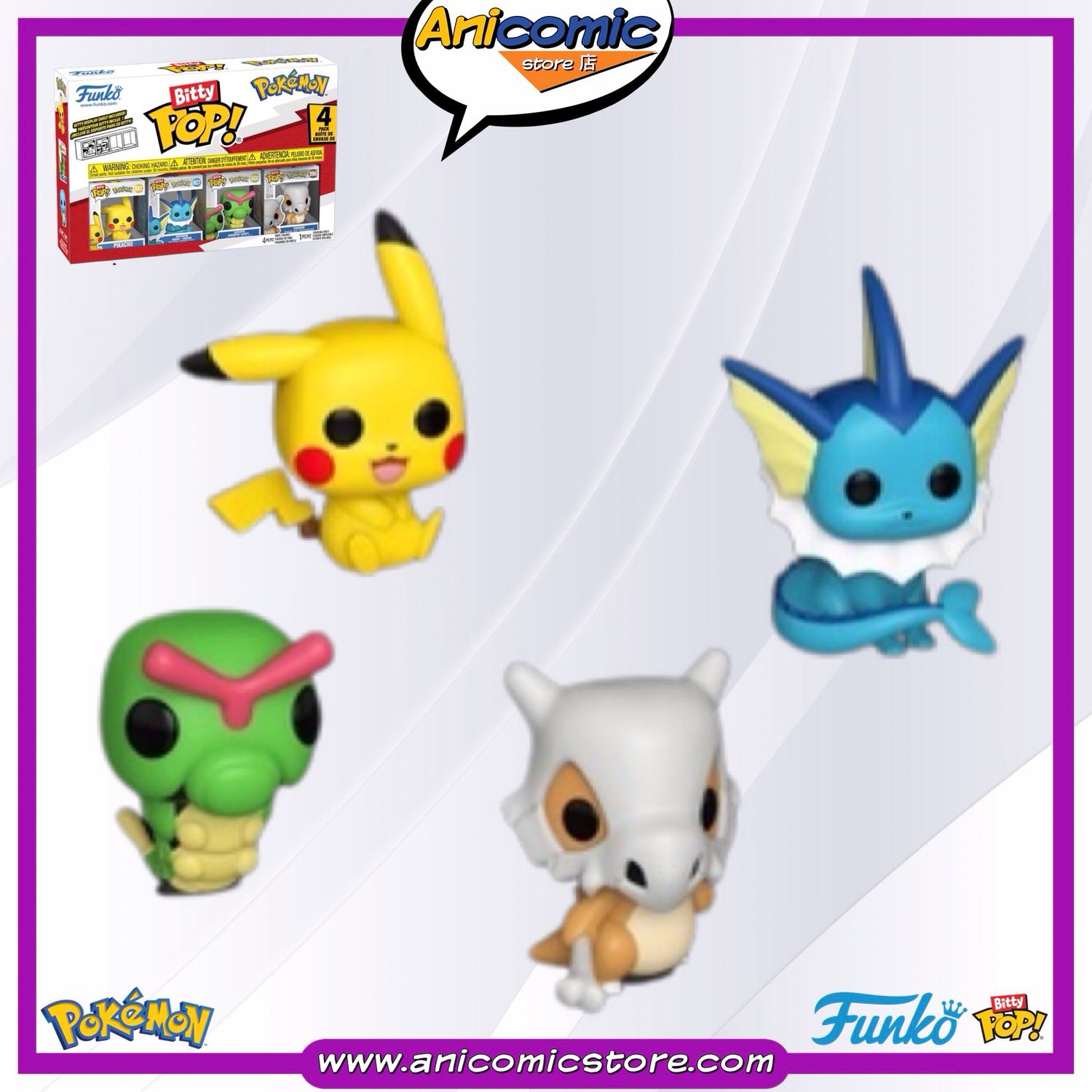 Funko Bitty Pop 4-Pack Pikachu Funko Bitty Pop 4-Pack Pikachu