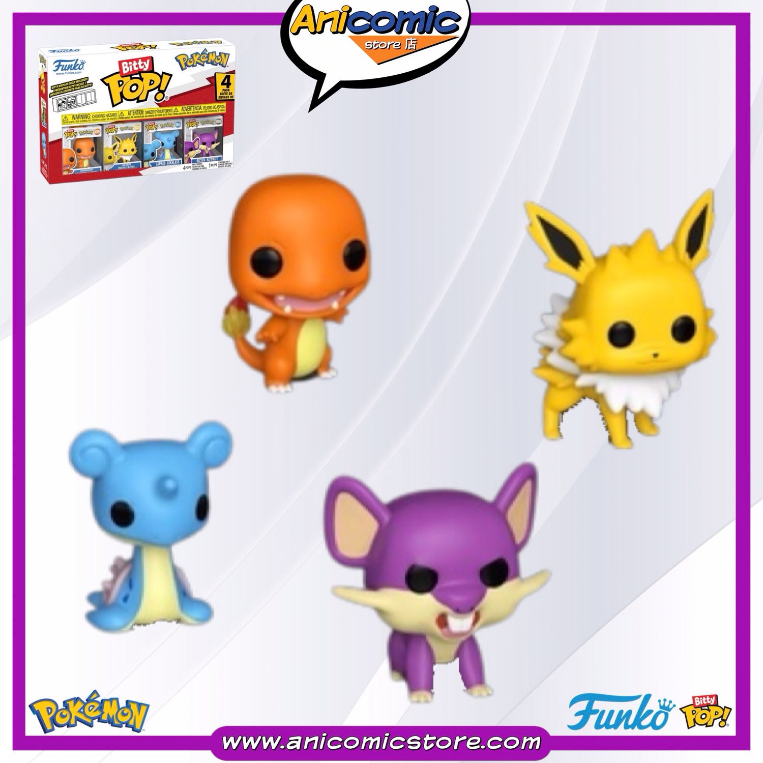 Funko Bitty Pop 4-Pack Charmander Funko Bitty Pop 4-Pack Charmander