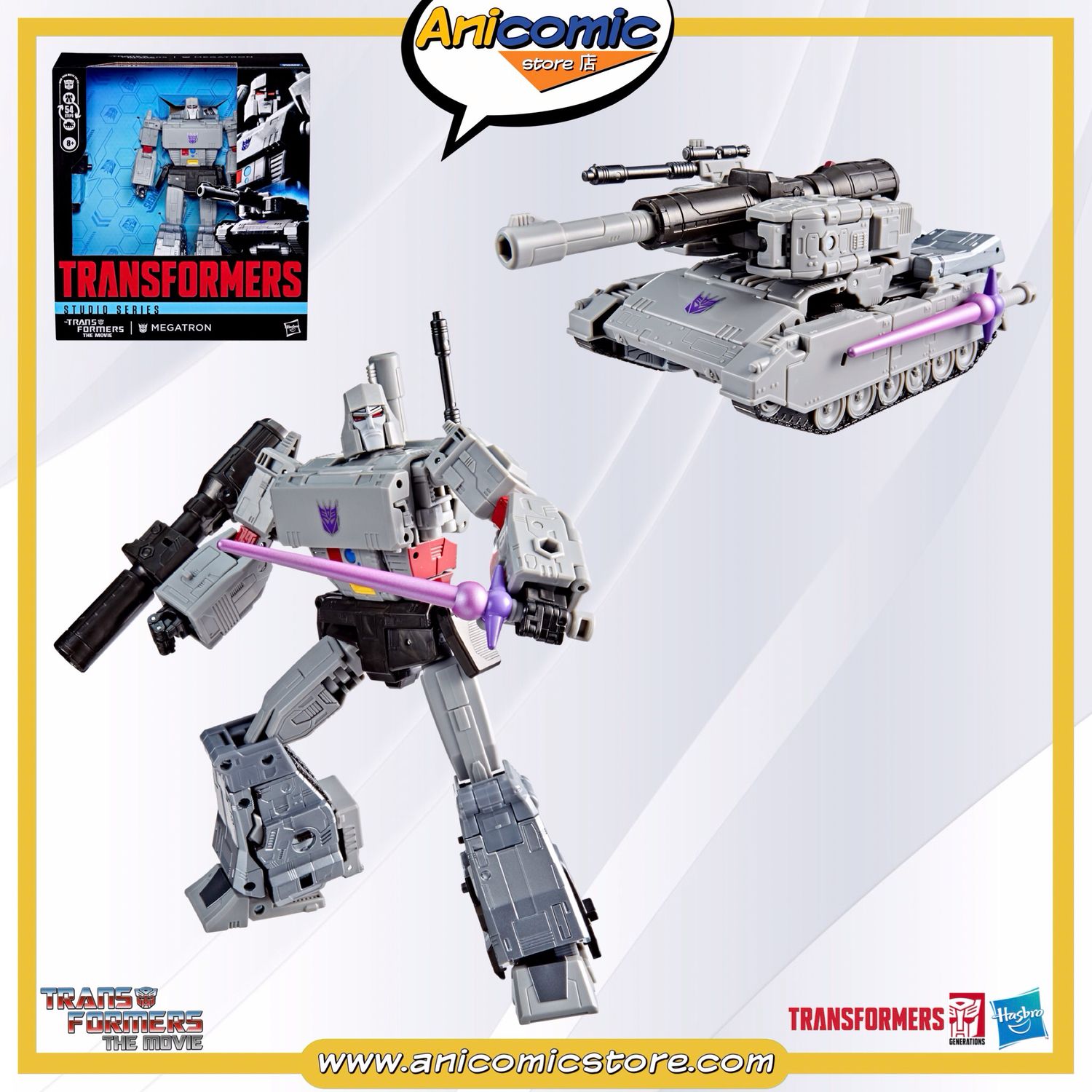Transformers Generations Leader Megatron - Studio Series: Transformers The Movie