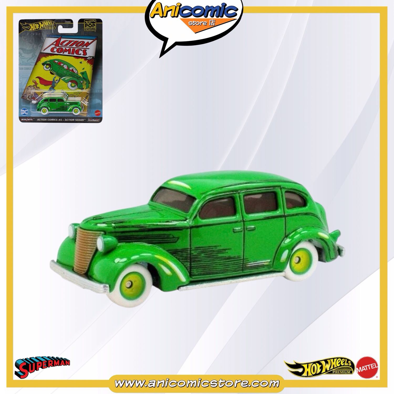 Hot Wheels Premium Action Comics #1 Sedan