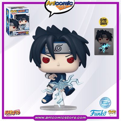 Funko Pop Sasuke Uchiha (Chidori) - GITD - Special Edition