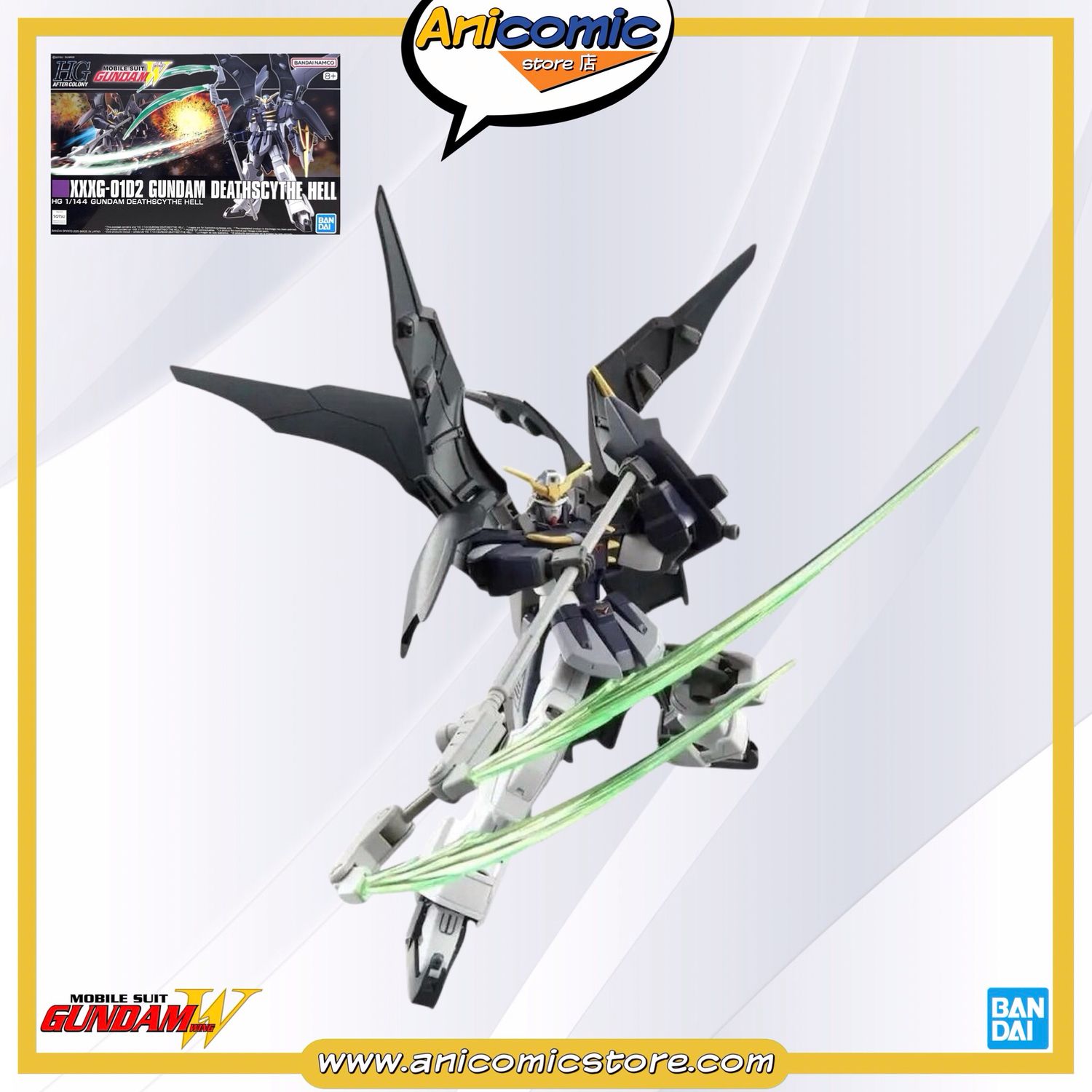 Gundam HG 1:144 Model Kit Deathscythe Hell - Gundam Wing