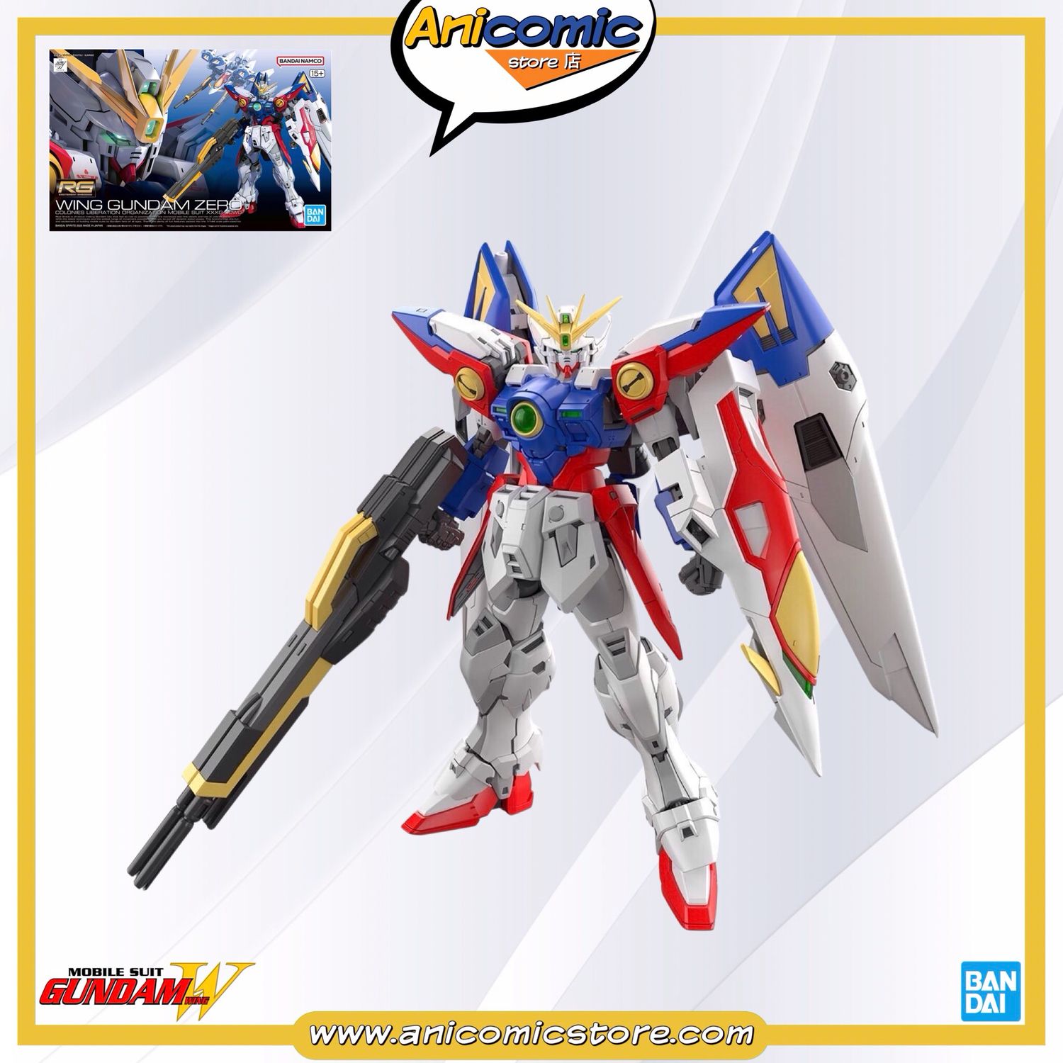 Gundam RG 1:144 Model Kit Wing Zero - Gundam Wing