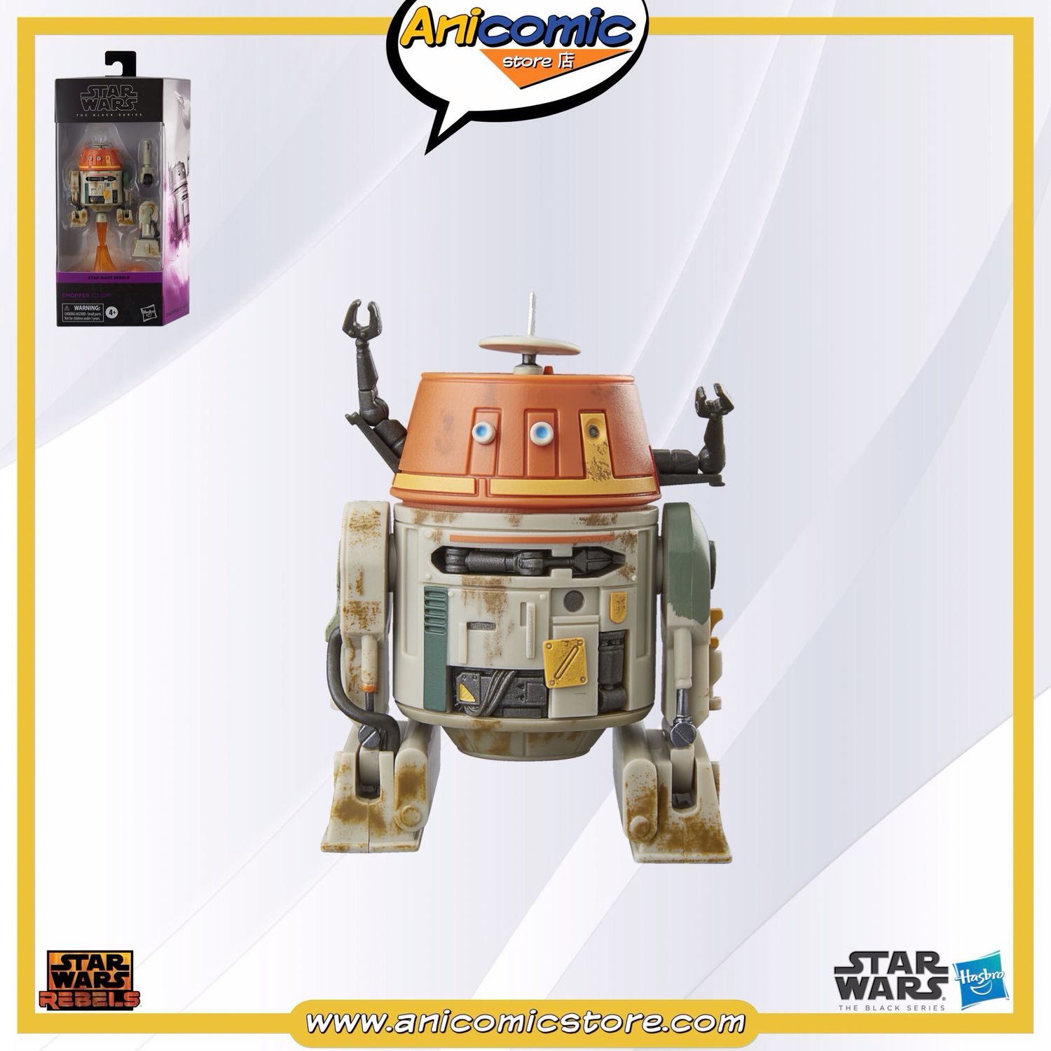Black Series Chopper (C1-10P) - Star Wars Rebels Black Series Chopper (C1-10P) - Star Wars Rebels