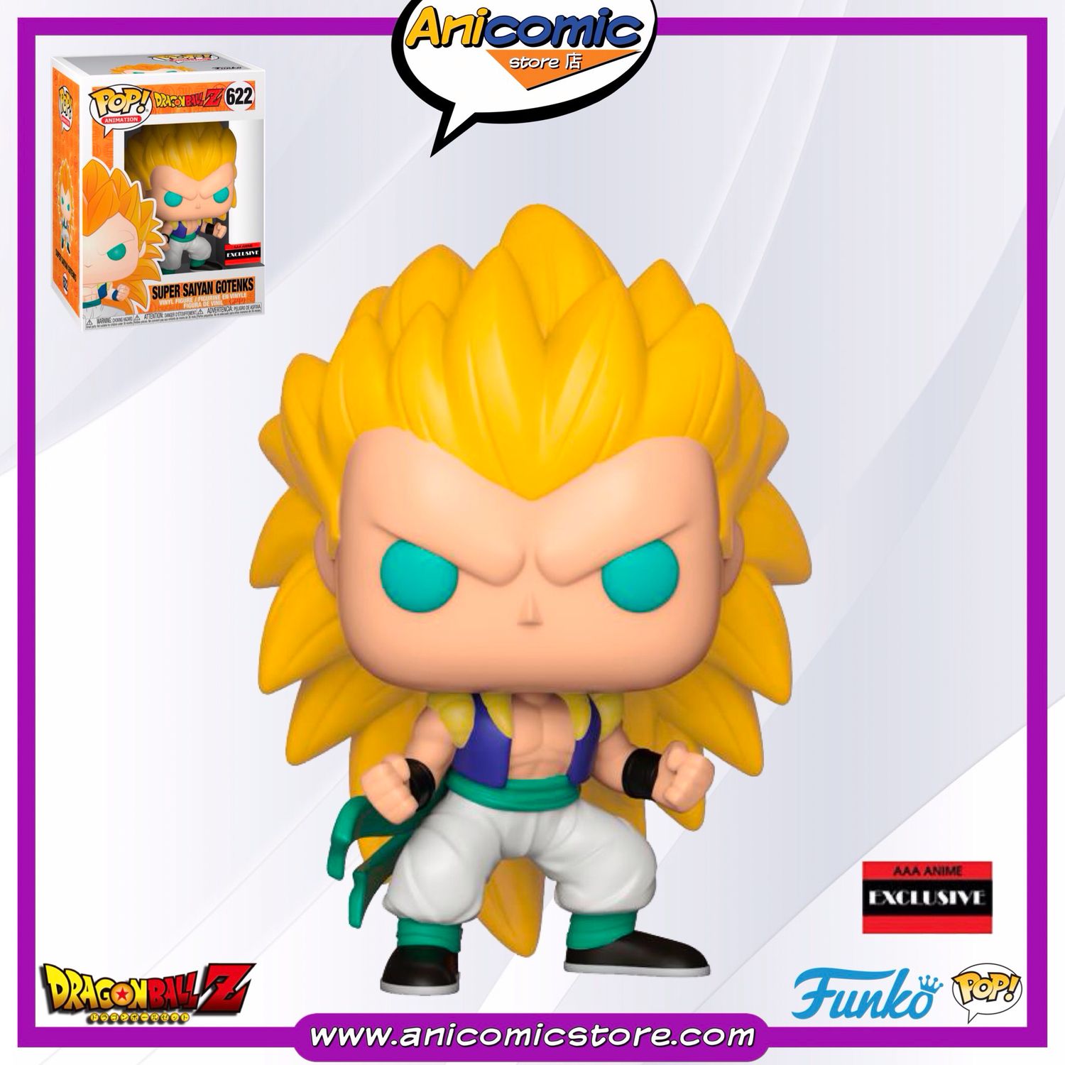 Funko Pop Gotenks SSJ3 - AAA Exclusive - Dragon Ball Z