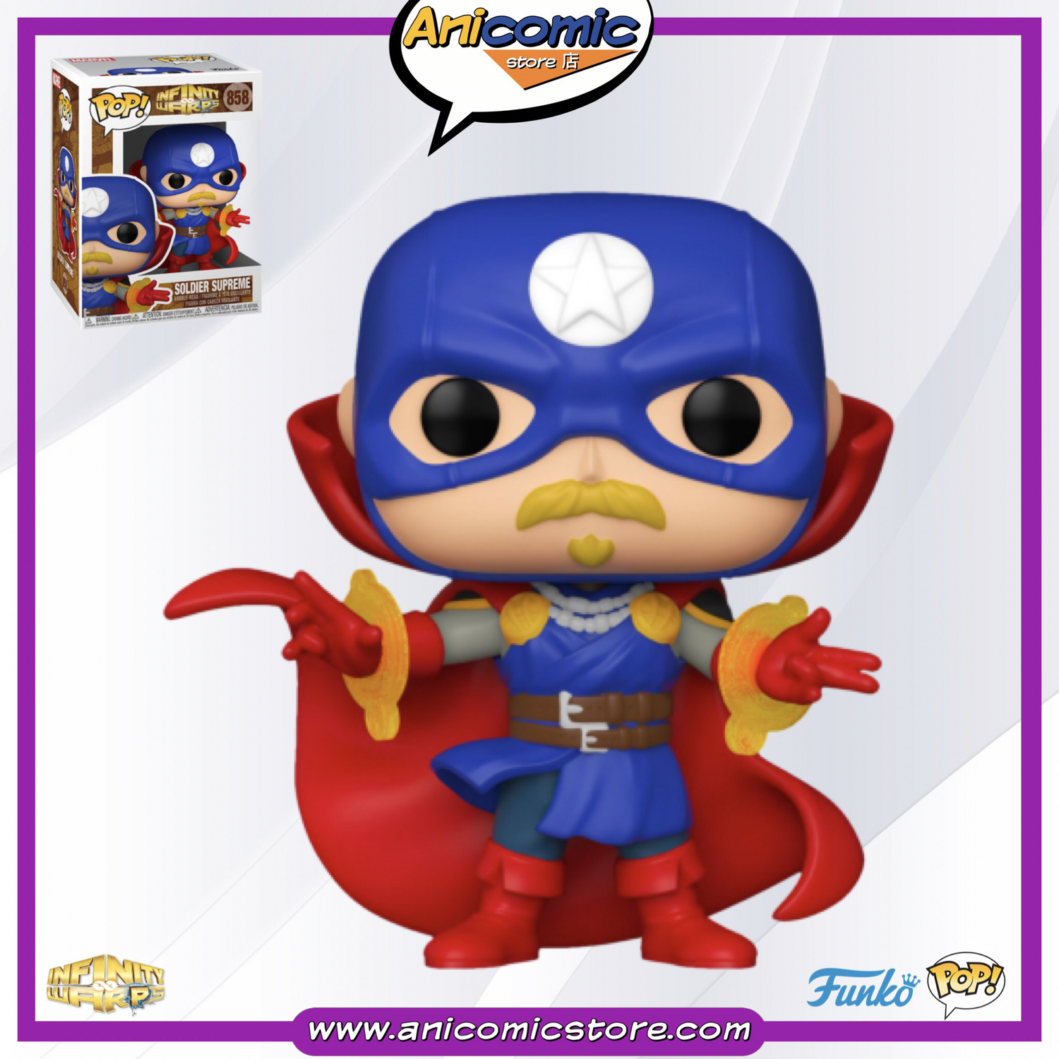 Funko Pop Soldier Supreme - Infinity Warps Funko Pop Soldier Supreme - Infinity Warps