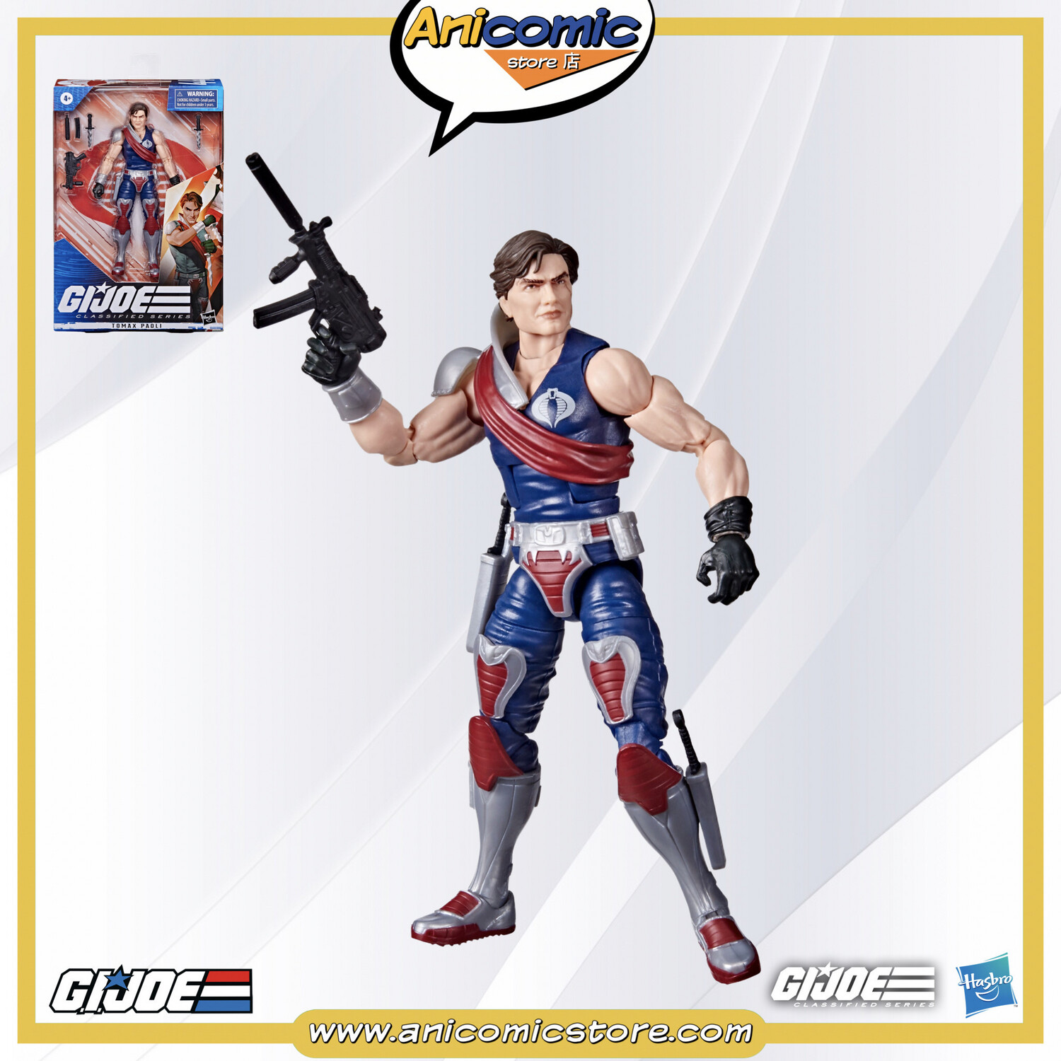 G.I. Joe Classified Series Tomax Paoli G.I. Joe Classified Series Tomax Paoli