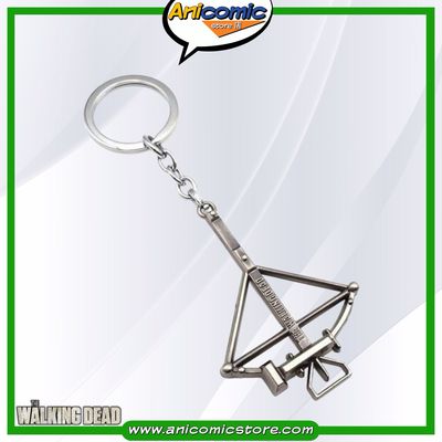 Llavero Ballesta Daryl gris