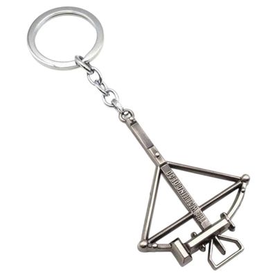 Llavero Ballesta Daryl gris