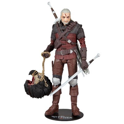 McFarlane Toys Geralt Of Rivia (Wolf Armor Toxic) - Platinum Edition - The Witcher 3