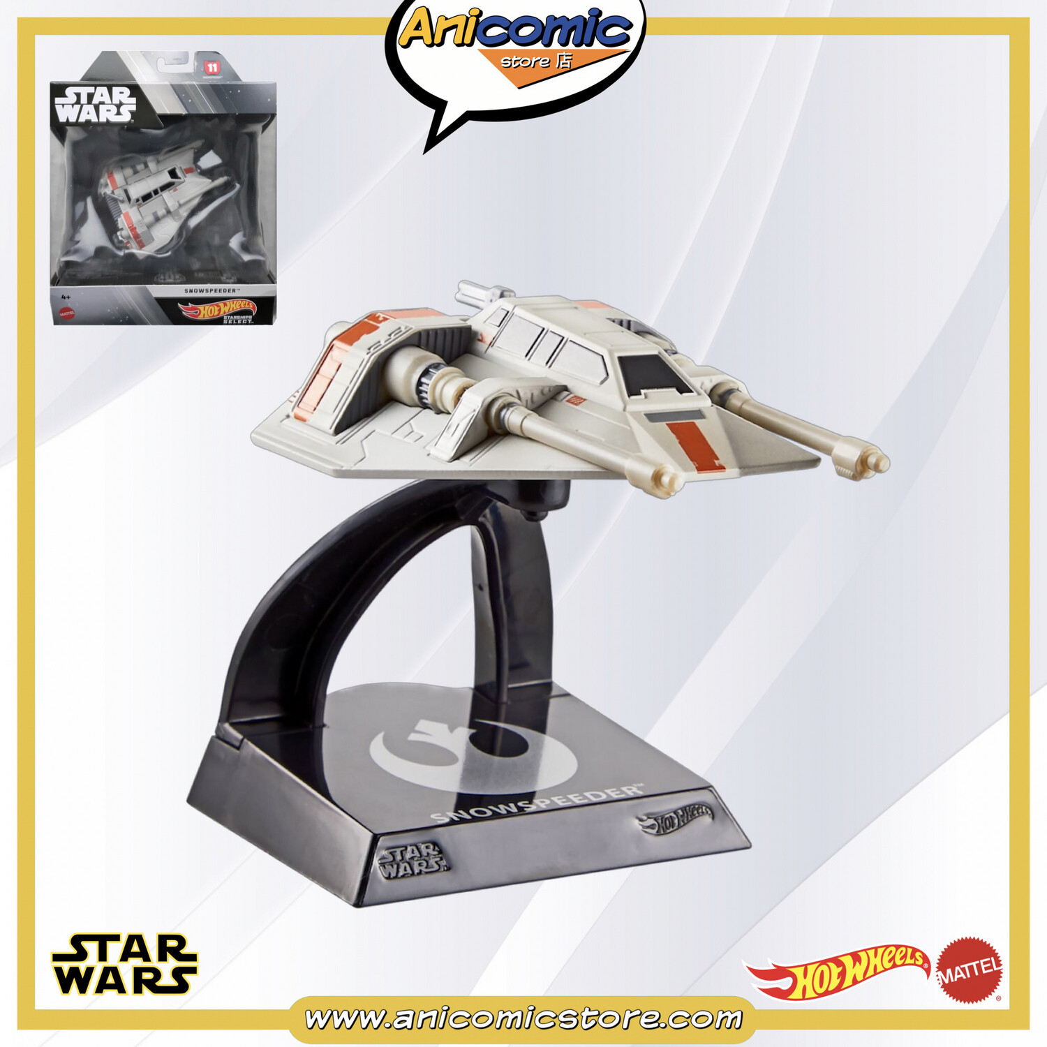 Hot Wheels Starships Select Snow Speeder