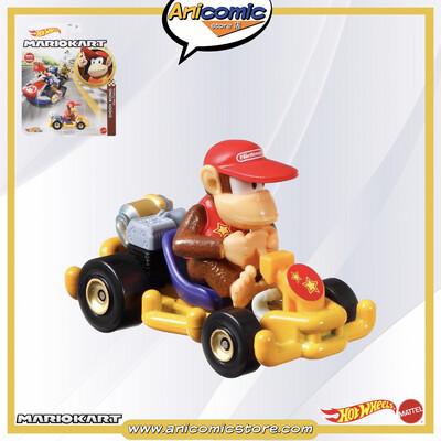 Hot Wheels Diddy Kong Pipe Frame - Mario Kart Hot Wheels Diddy Kong Pipe Frame - Mario Kart