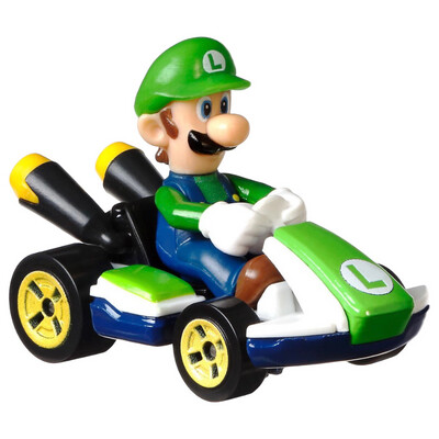 Hot Wheels Luigi Standard Kart - Mario Kart